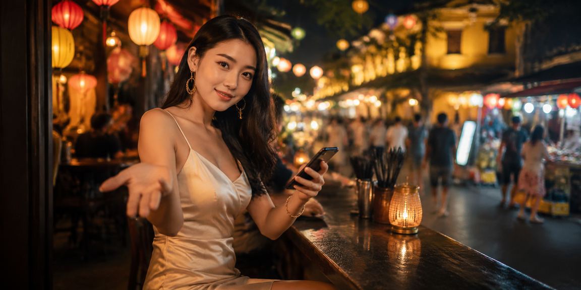 Trải nghiệm casino trực tuyến trên điện thoại tại chợ đêm Hội An