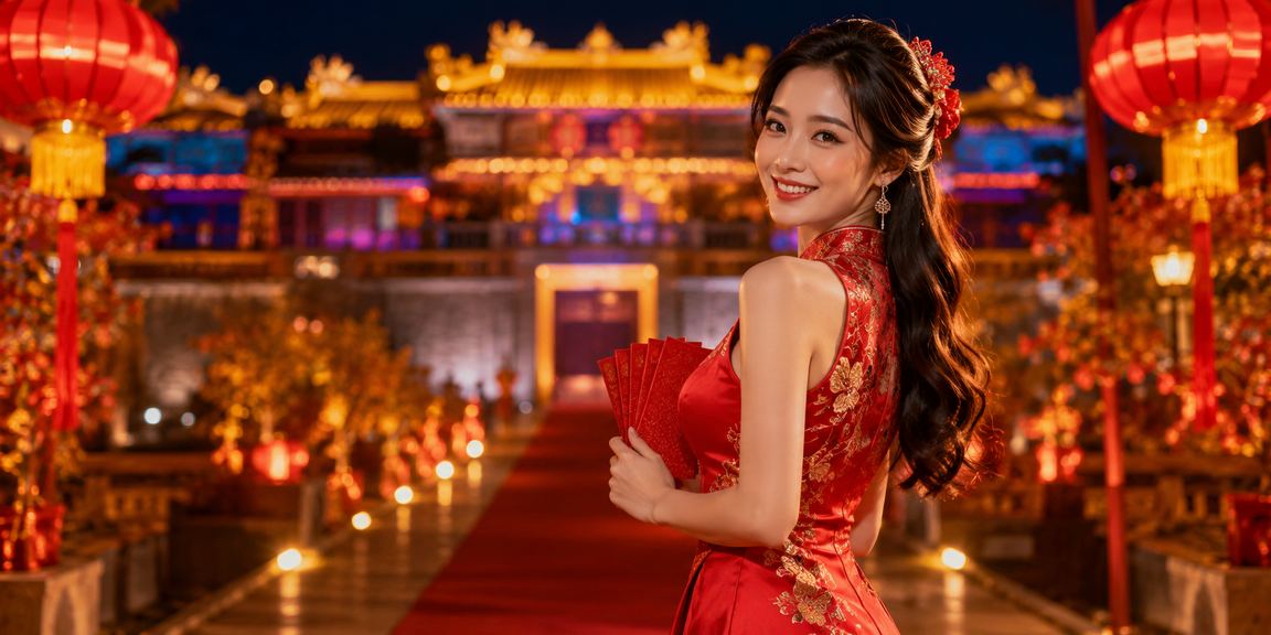 Không khí lễ hội Huế với phong bì đỏ và đèn lồng gắn liền với các chương trình thưởng tại ta28